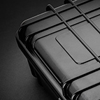 The <b>BlackGround 10x Power Base</b> ships in this custom padded case.