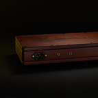 The reverse side of the <b>BlackGround 6x Power Base</b> features a high performance gold over copper power inlet (type C14) as well as two hand polished brass grounding posts which accept standard banana type connectors.