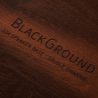 Laser engraved lettering atop the <b>BlackGround 10x Speaker Base</b> single channel unit. This version provides supreme conditioning for only one channel speaker signal. For stereo operation, two such units must be utilized (two supreme performance mono conditioning units, one for each audio channel).