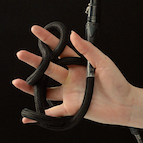 All of the C-MARC™ cables exhibit very high flexibility and light weight. Pictured here is the largest diameter cable, the Triaxial version.