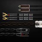 Pictured above is the entire family of C-MARC™ high performance audio cable products. The power cable is based on the same highly effective bucking coil noise reduction technology used in the others. C-MARC™ stands for Common-Mode Auto-Rejecting Cable.