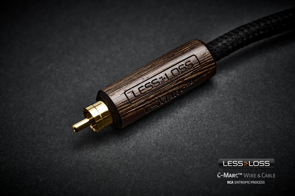 LessLoss C-MARC RCA Interconnect Cable - High-Fidelity Audio Connection