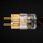 European Schuko type wall plug of C-MARC™ <b>Stellar</b> <i>Entropic Process</i> power cable. This cable is <i>Entropic Process</i> by default. This represents the very state-of-the-art in our power cable design.