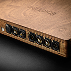 Echo's End has provision to accept USB audio as well as S/PDIF over BNC, RCA and AES/EBU balanced inlets. Analogue outputs include both RCA unbalanced and XLR balanced.