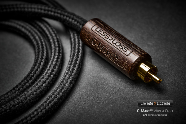 LessLoss C-MARC Entropic Process RCA interconnect cable