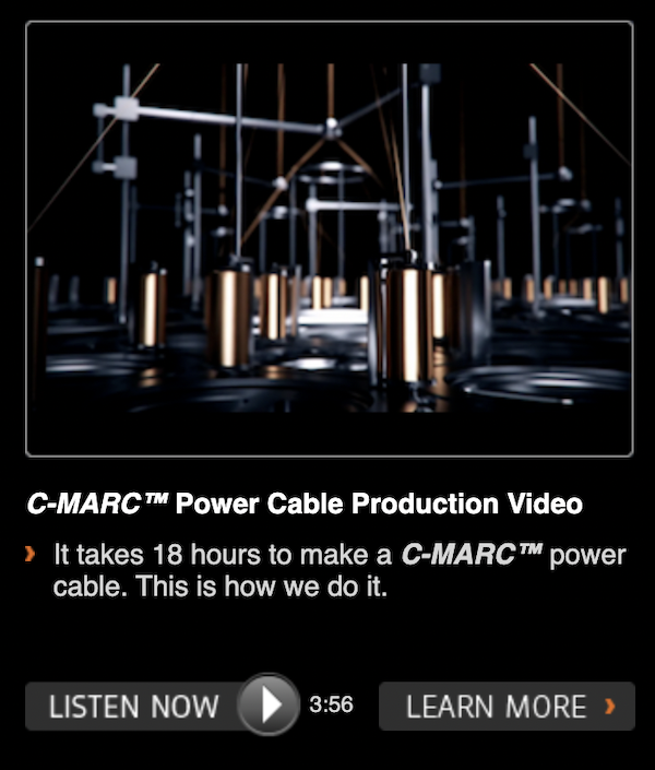 LessLoss C-MARC Prime power cable