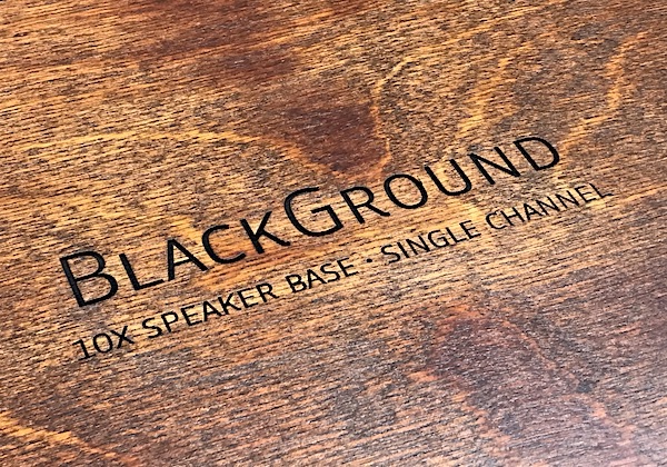 BlackGround 8x/10x Speaker Base