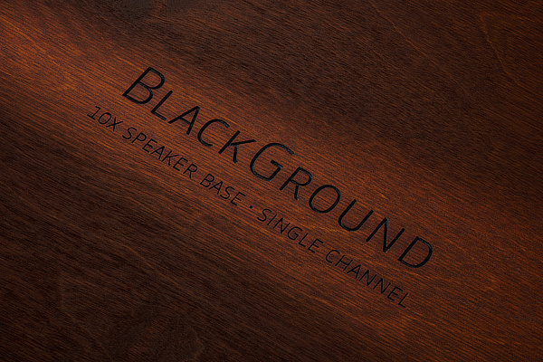 LessLoss Blackground Speaker Base
